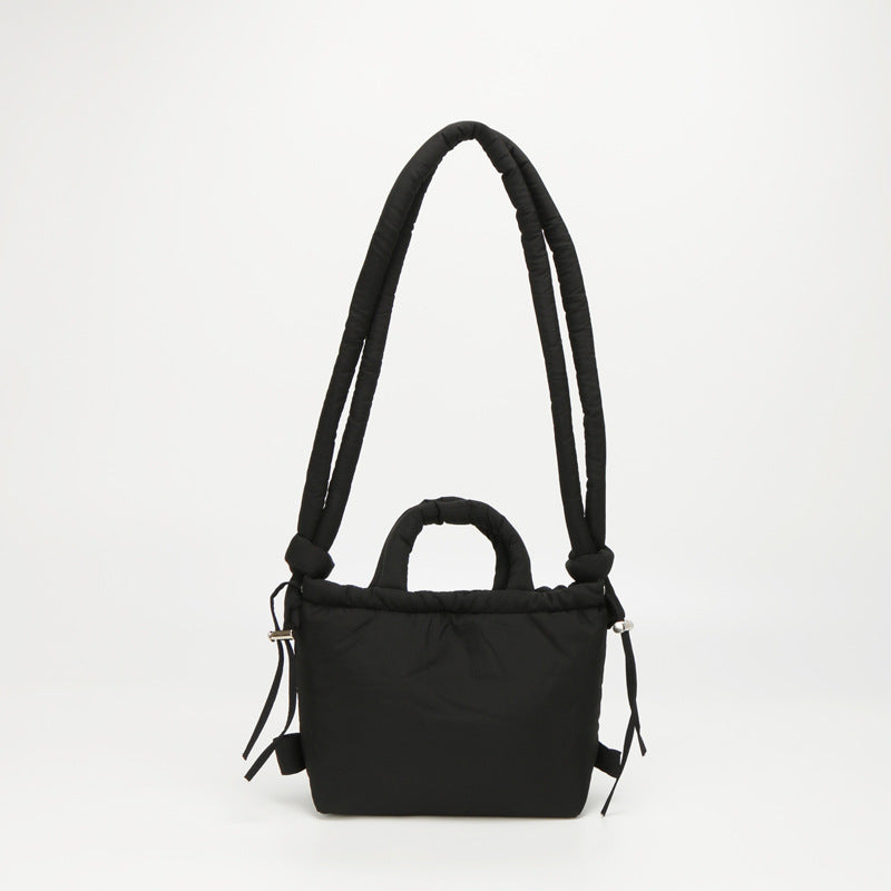 Casual Quilted Lightweight Dual-Use Bucket Bag