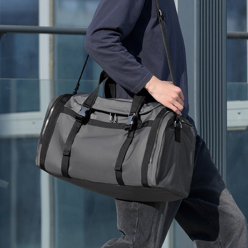 Multi-functional Travel Duffel Bag with Shoe Compartment