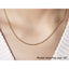 14k Yellow Gold Round Cable Link Chain - 1.9mm