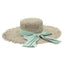 Seaside British Raffia Sun Hat for Summer Adventures