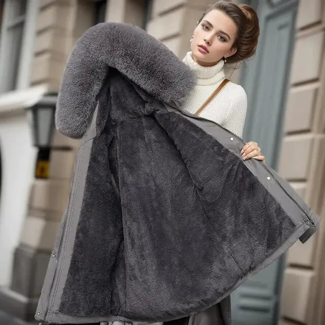 Stylish Women's Winter Parka Jacket