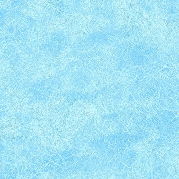 Blue Light Blue Crackles Cotton Wideback Fabric per Yard