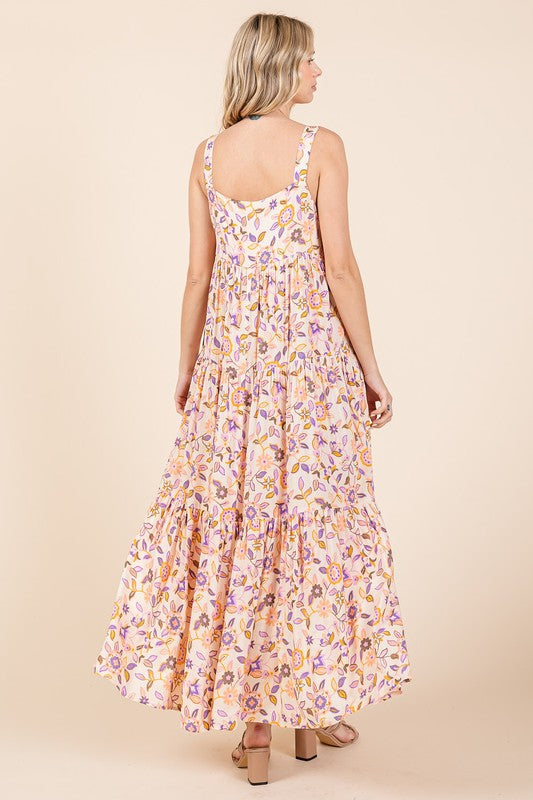 Robe Maxi ÉléGante à Fleurs - Parfaite pour les ÉVénements d'ÉTé