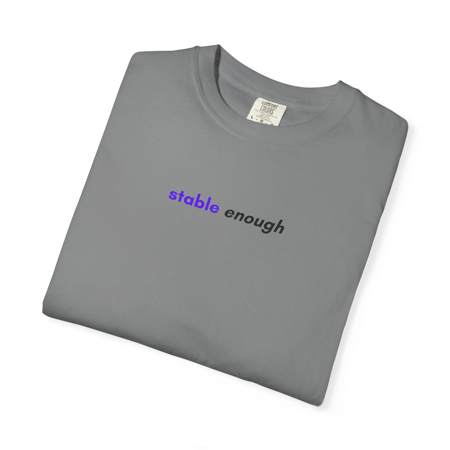 Camiseta de Conciencia sobre la Epilepsia Stable Enough