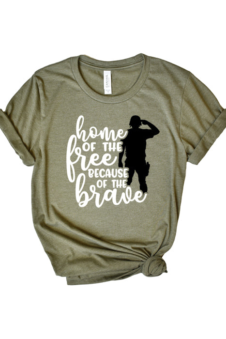 Because of the Brave 1803 T-Shirt