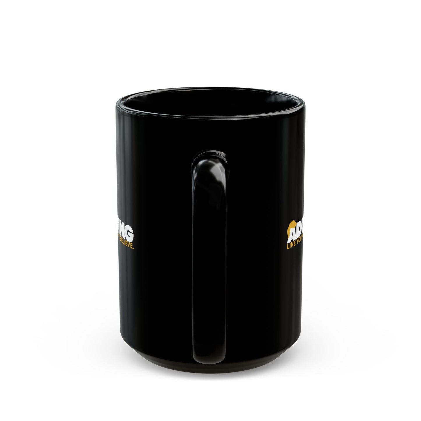 Mug en céramique noire Adulting - 11oz et 15oz