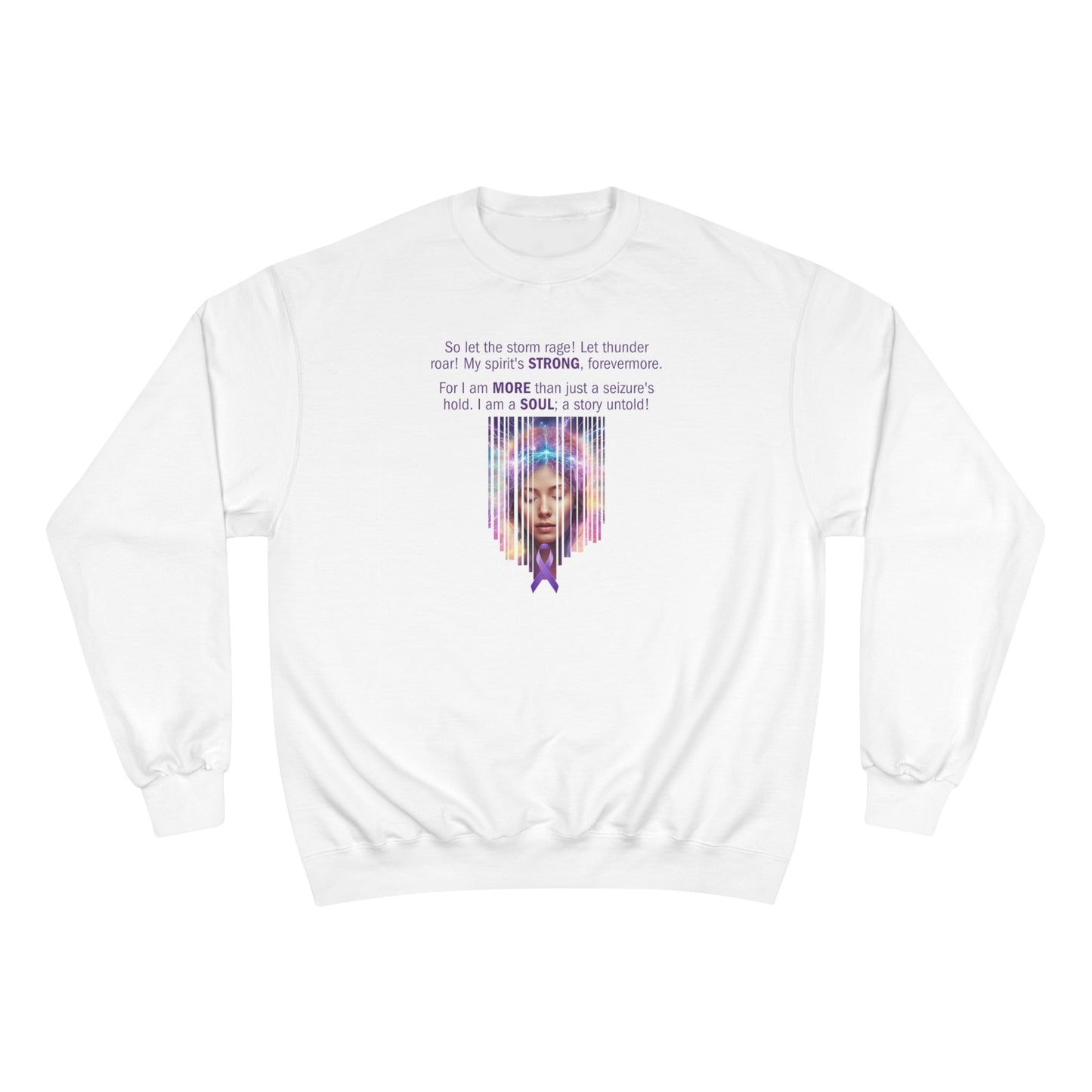 Champion Eco-Friendly Crewneck Sweatshirt - A Story of Strength - Korvel