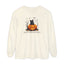 Happy Halloween Cat Long Sleeve Tee for Cat Lovers
