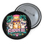 Furreal Pinback Button - Bold Retro Accessory