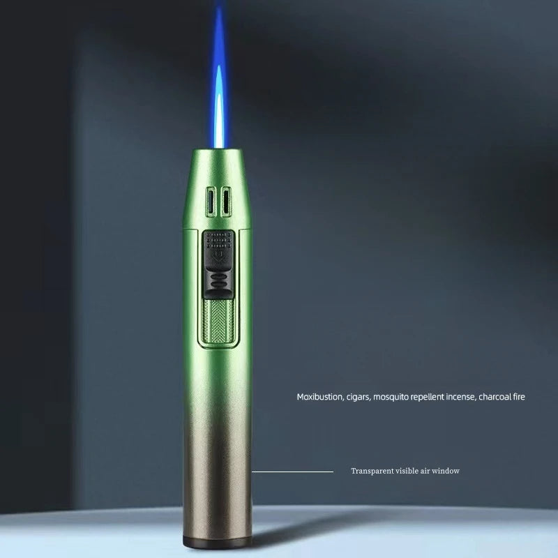 Mini Spray Gun Butane Lighter - Adjustable Blue Flame
