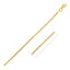 14k Yellow Gold Round Box Chain - 1.35 mm