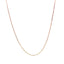 18k Rose Gold Diamond Cut Cable Link Chain - 0.75 mm