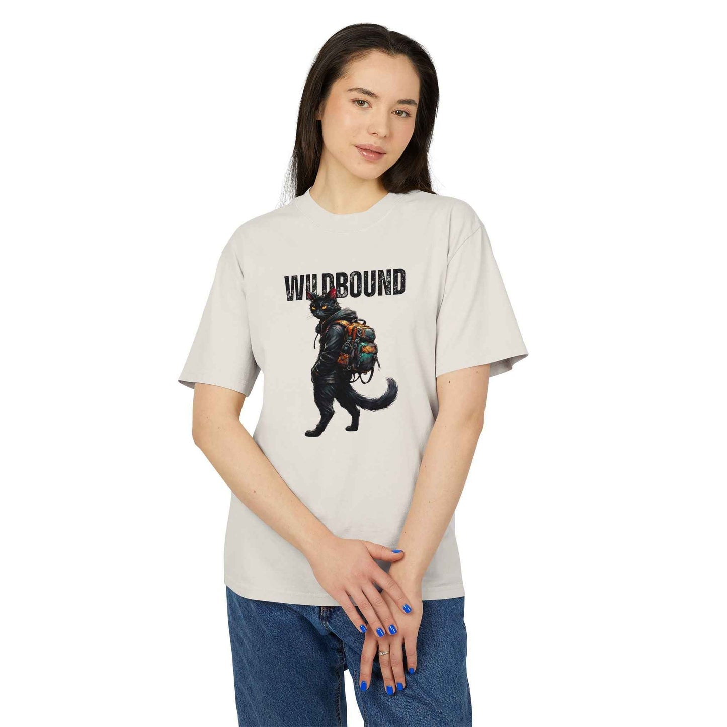 Wildbound Backpack Cat Heavyweight Tee