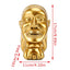 Indiana Jones Idol Golden Fertility Statue Resin Fertility Idol Sculpture with Eye Scale Raiders of The Lost Ark Cosplay Props - Korvel