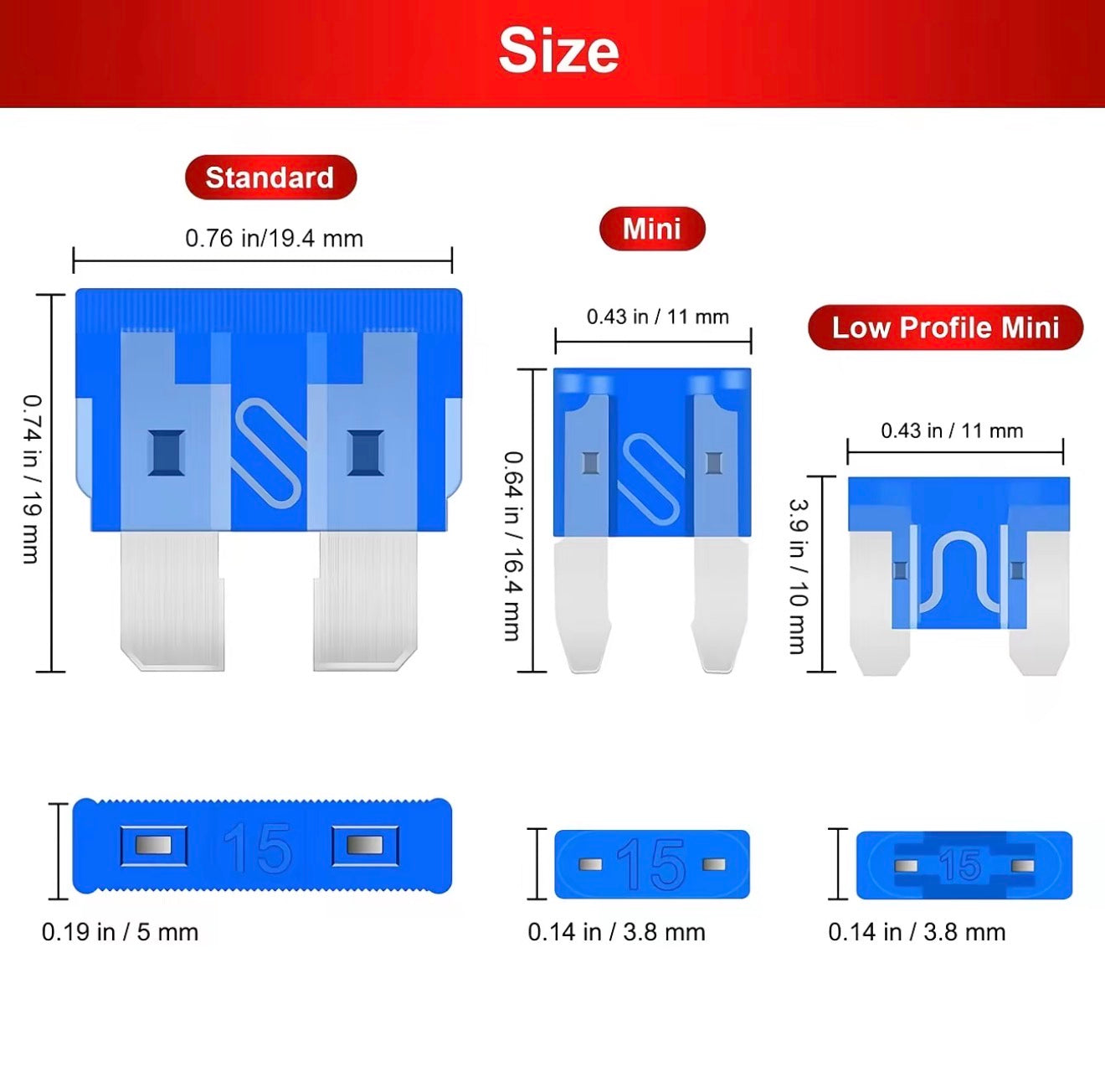 Kit Maestro AutoFuse - Asortimento Completo de Fusibles Automotrices