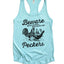 Beware of the Chickens Tank Top