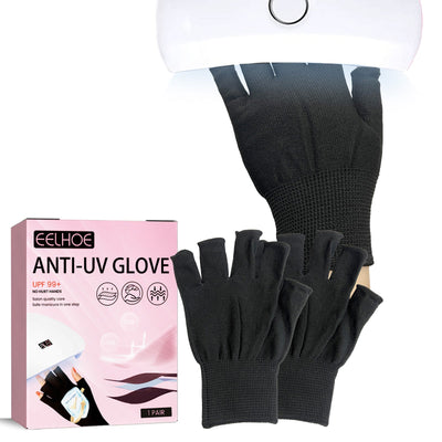 Anti-UV Glove for Nail Art Protection