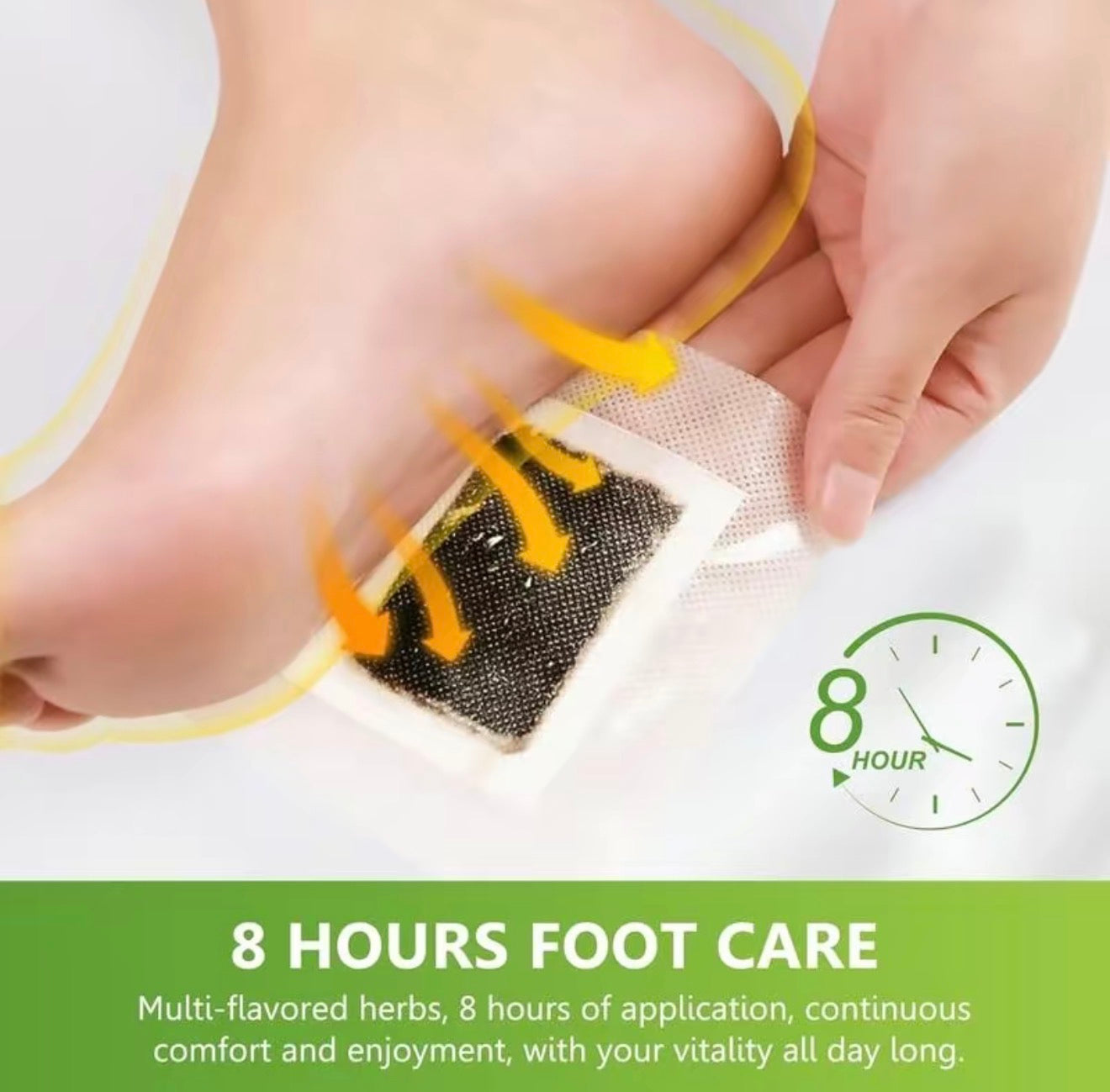 HerbalDetox Foot Patches for Relaxation and Comfort