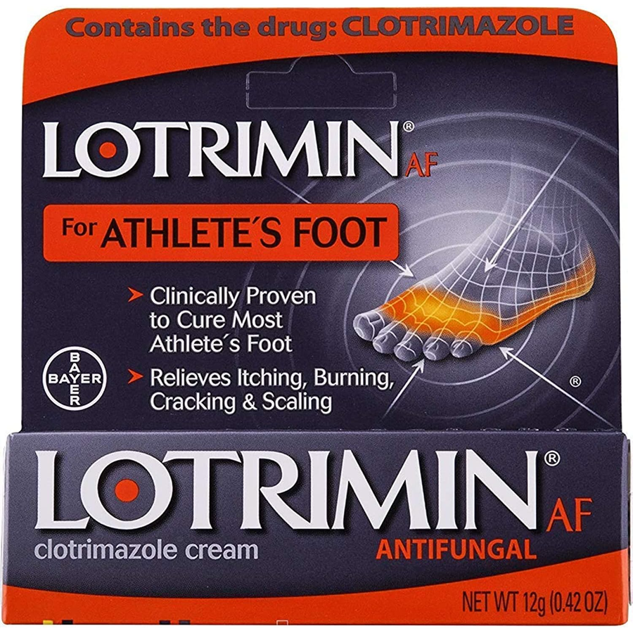 Crema Lotrimin AF para el pie de atleta - 0.42oz Tratamiento antifúngico