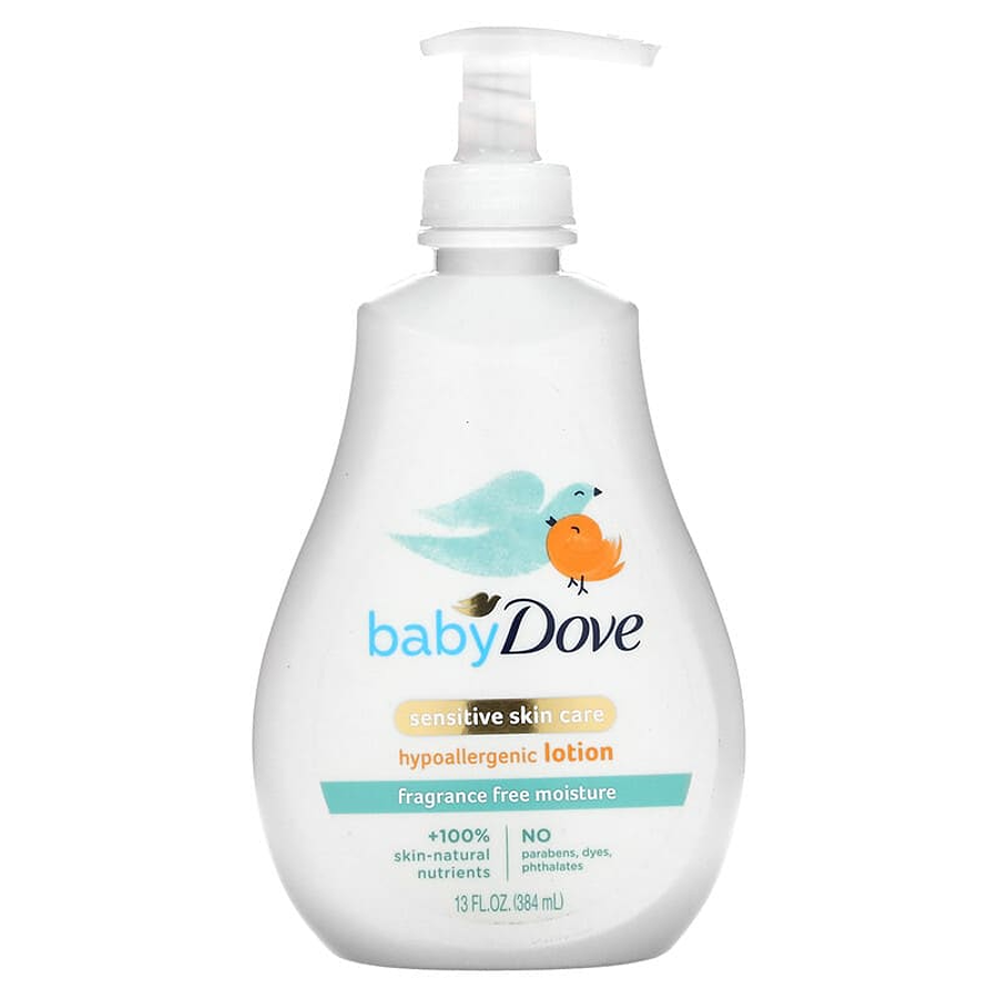 Loción Hidratante Sensible Baby Dove – 13 oz (Sin Fragancia)