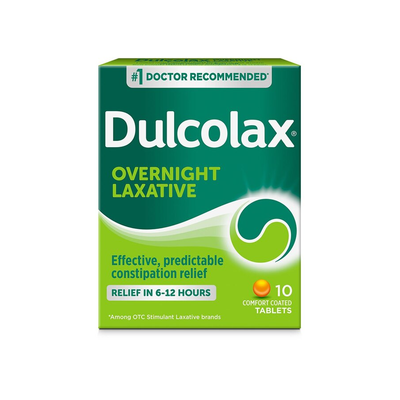 Dulcolax Overnight Relief Laxative Comfort Coated Tablets