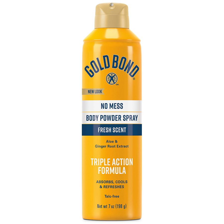 Gold Bond No Mess Body Powder Spray - 7 Oz