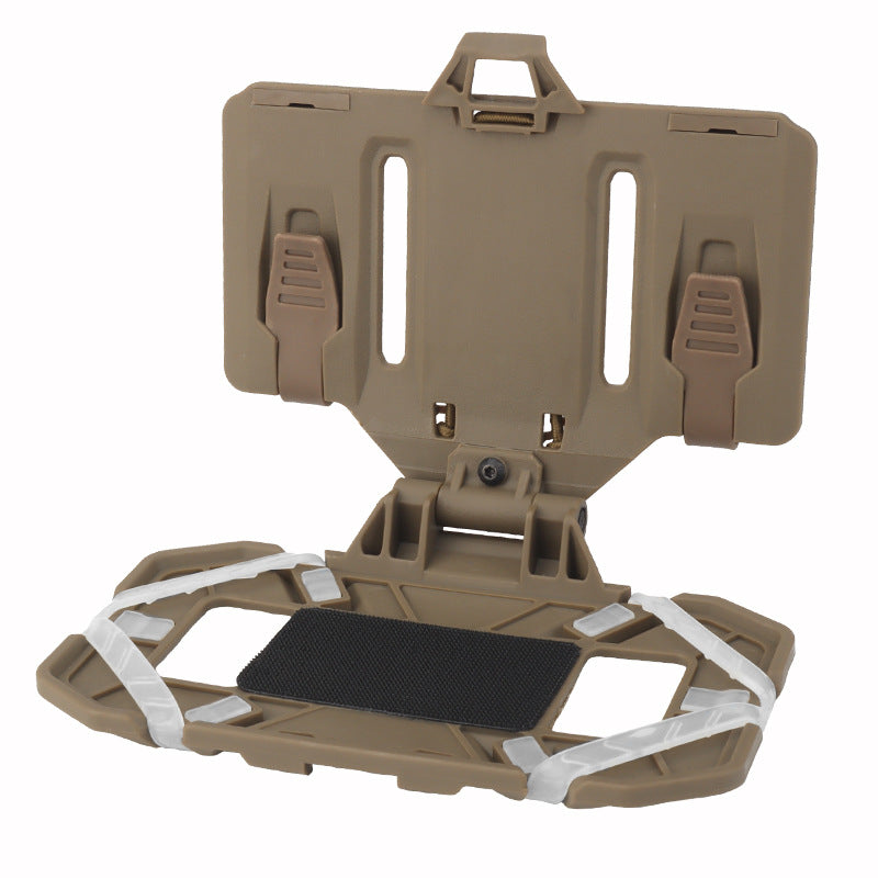 MOLLE mount war vest chest hanging universal chest mobile phone plate carrier folding navigation board - Korvel