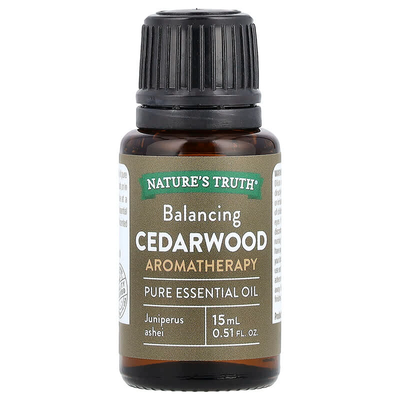 Nature's Truth Pure Cedarwood Essential Oil - 0.51 Fl Oz
