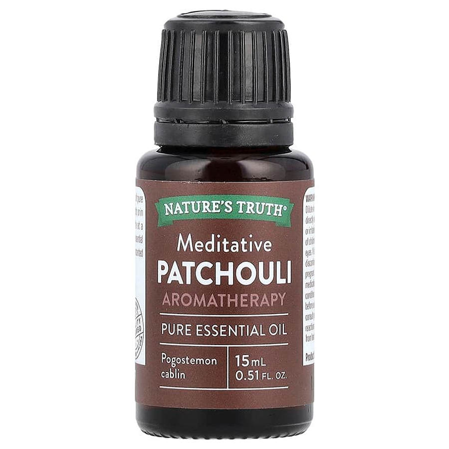 Huile essentielle de patchouli pure de Nature's Truth - 0,51 Fl Oz