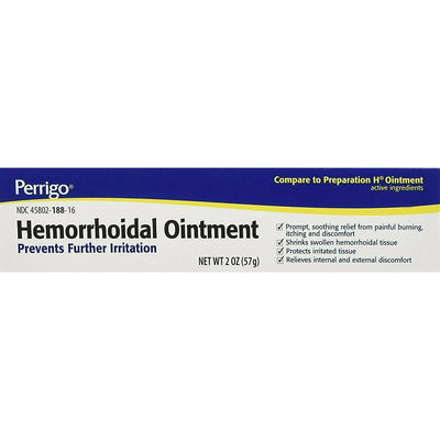 Onguent de soulagement de la douleur hémorroïdaire Perrigo 2 oz
