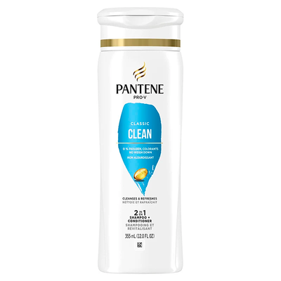 Pantene Classic Clean 2-in-1 Shampoo + Conditioner 12 Fl Oz