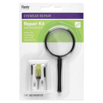 Flents Eyeglass Repair Kit with Magnifier