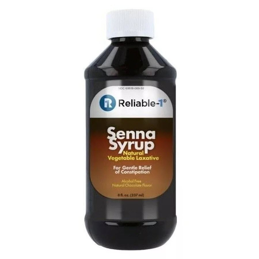 Senna Reliable 1 Laboratories Syrup - Chocolate Flavor, 8 Oz