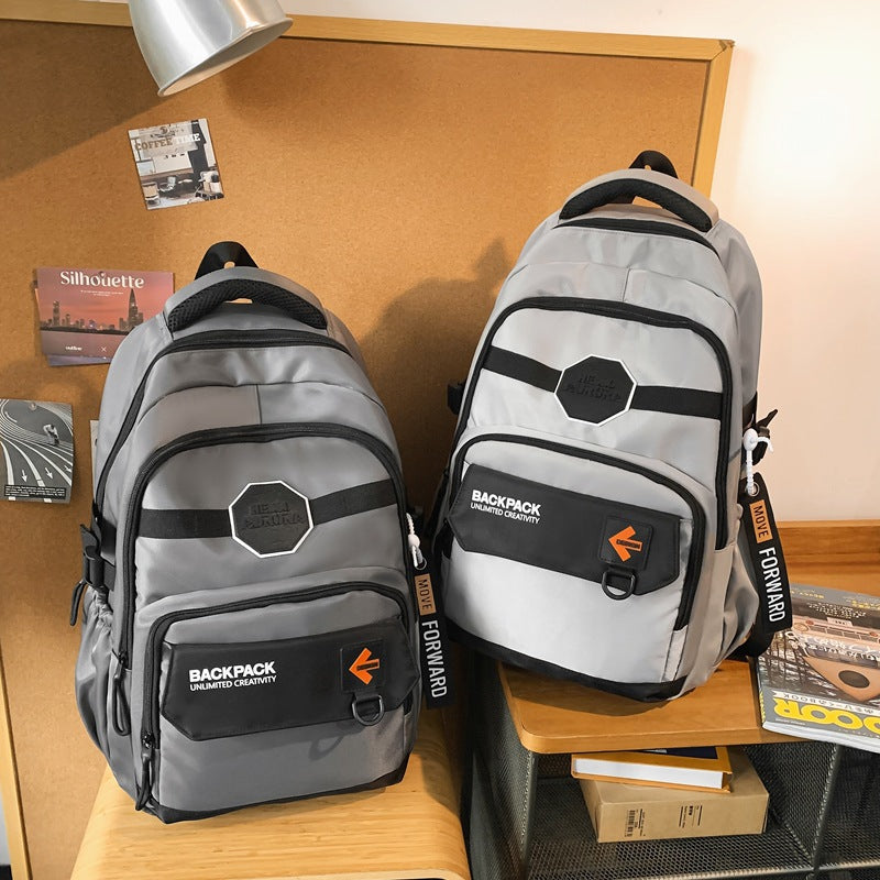 Mochila de Viaje para Laptop de Gran Capacidad y Diseño Simple