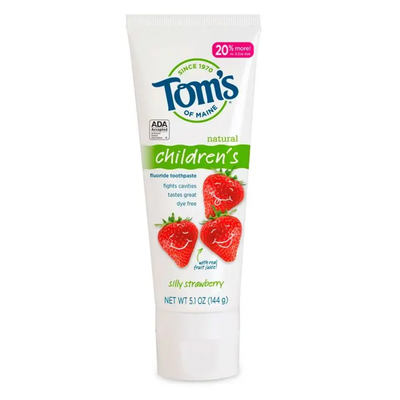 Tom's of Maine Silly Strawberry Natural Kids Toothpaste