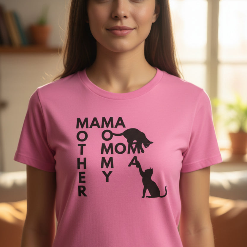 Camiseta Softstyle para Mujeres Mama Names