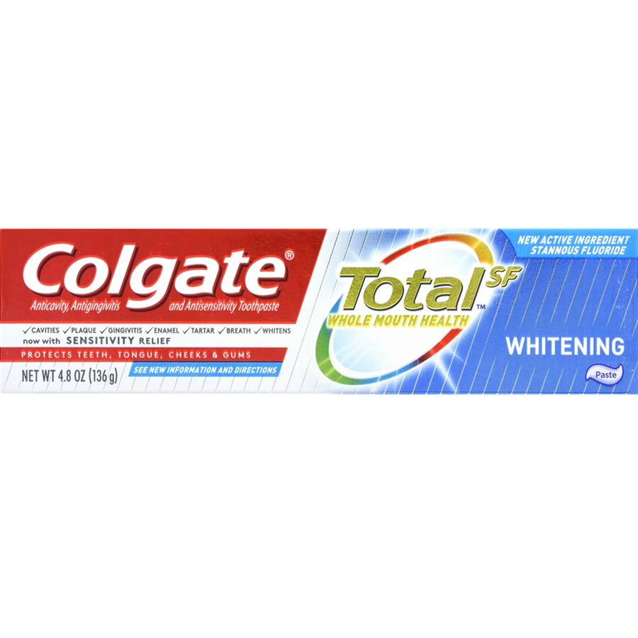 Pasta de dientes blanqueadora Colgate Total