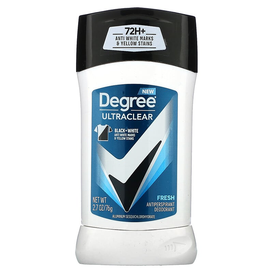 Desodorante Antitranspirante Degree Men Ultraclear Black + White Fresh - 2.7oz