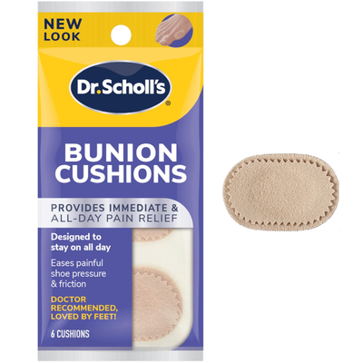 Cojines para juanetes de Dr. Scholl's para comodidad y alivio