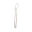 1 Set Reusable Telescopic Straw Set Portable Stainless Steel Easy To Clean Straw With Carry Case - Korvel