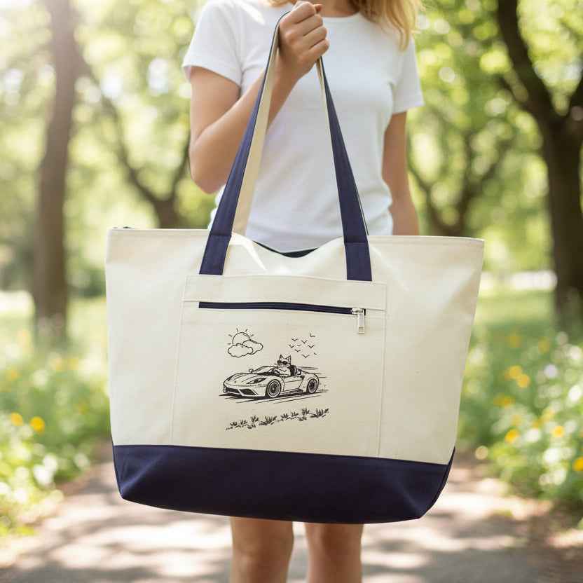 Wander Road Heavyweight Canvas Tote Bag