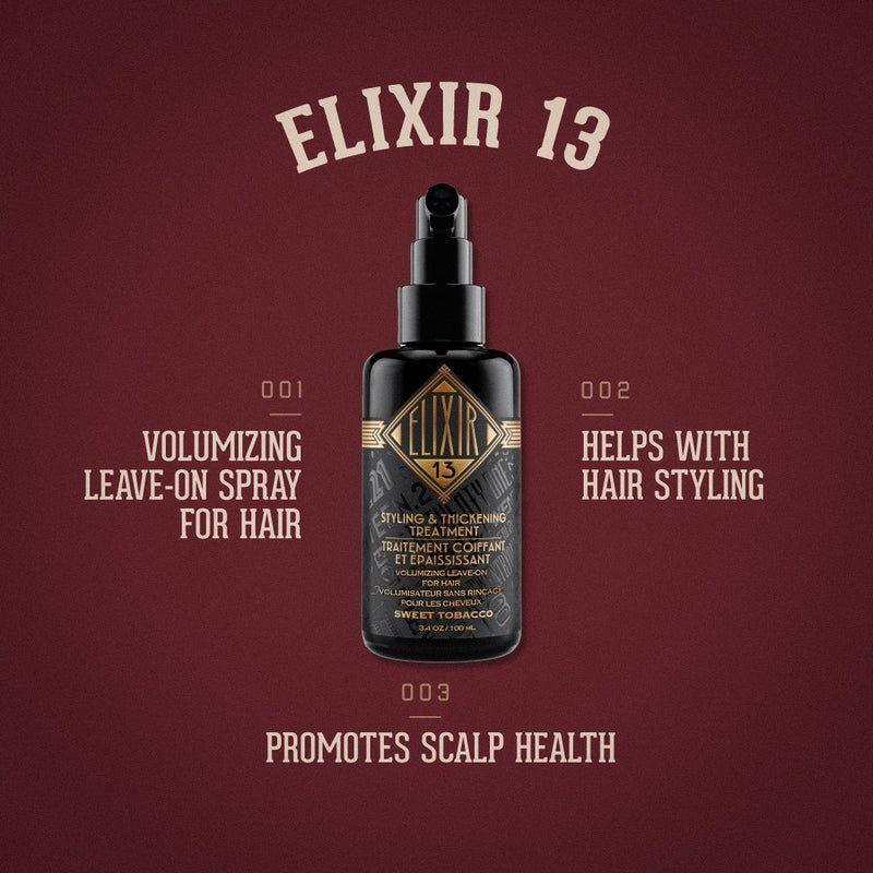 18.21 Man Made Elixir 13 Sweet Tobacco Styling Treatment 3.4 oz