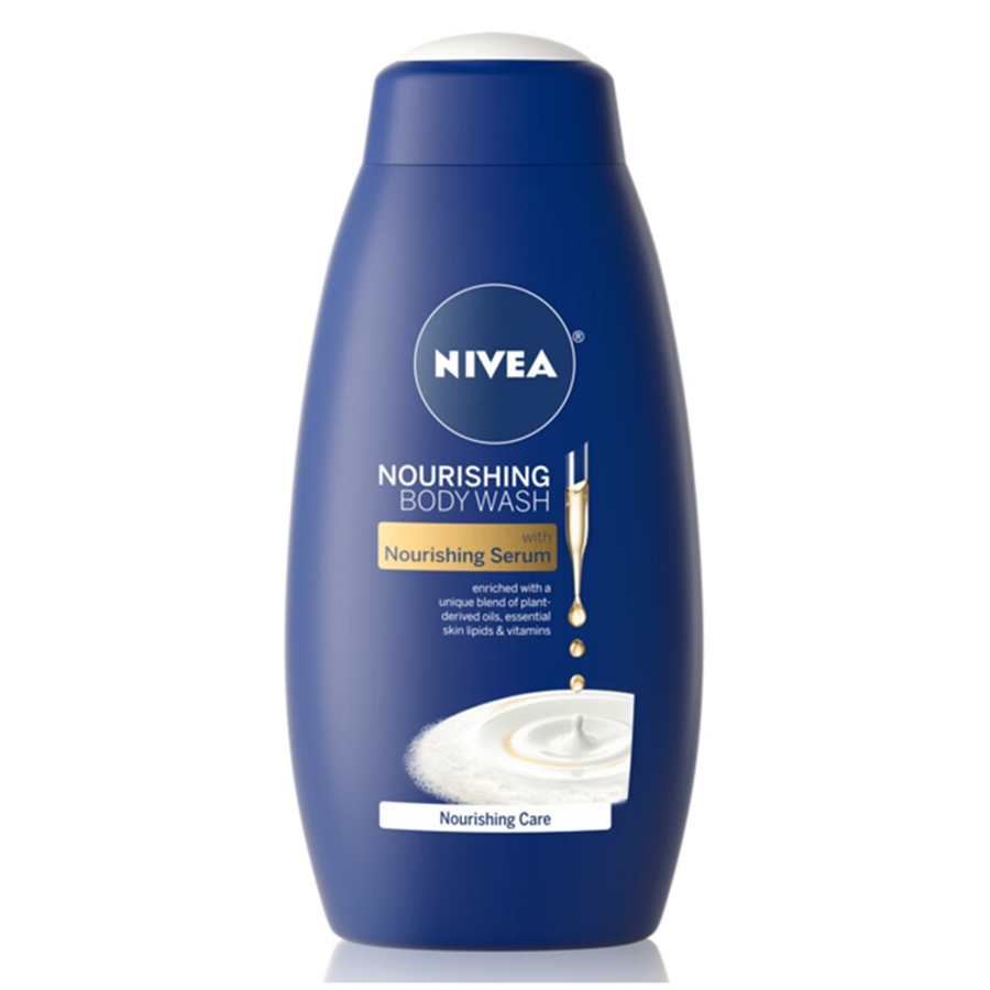 Nivea Nourishing Care Body Wash for Dry Skin - 20 Fl Oz