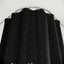 Elegant Black & Gold Paw Print Shower Curtain