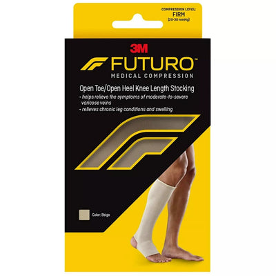 Futuro Unisex Open Toe Compression Stocking - Large