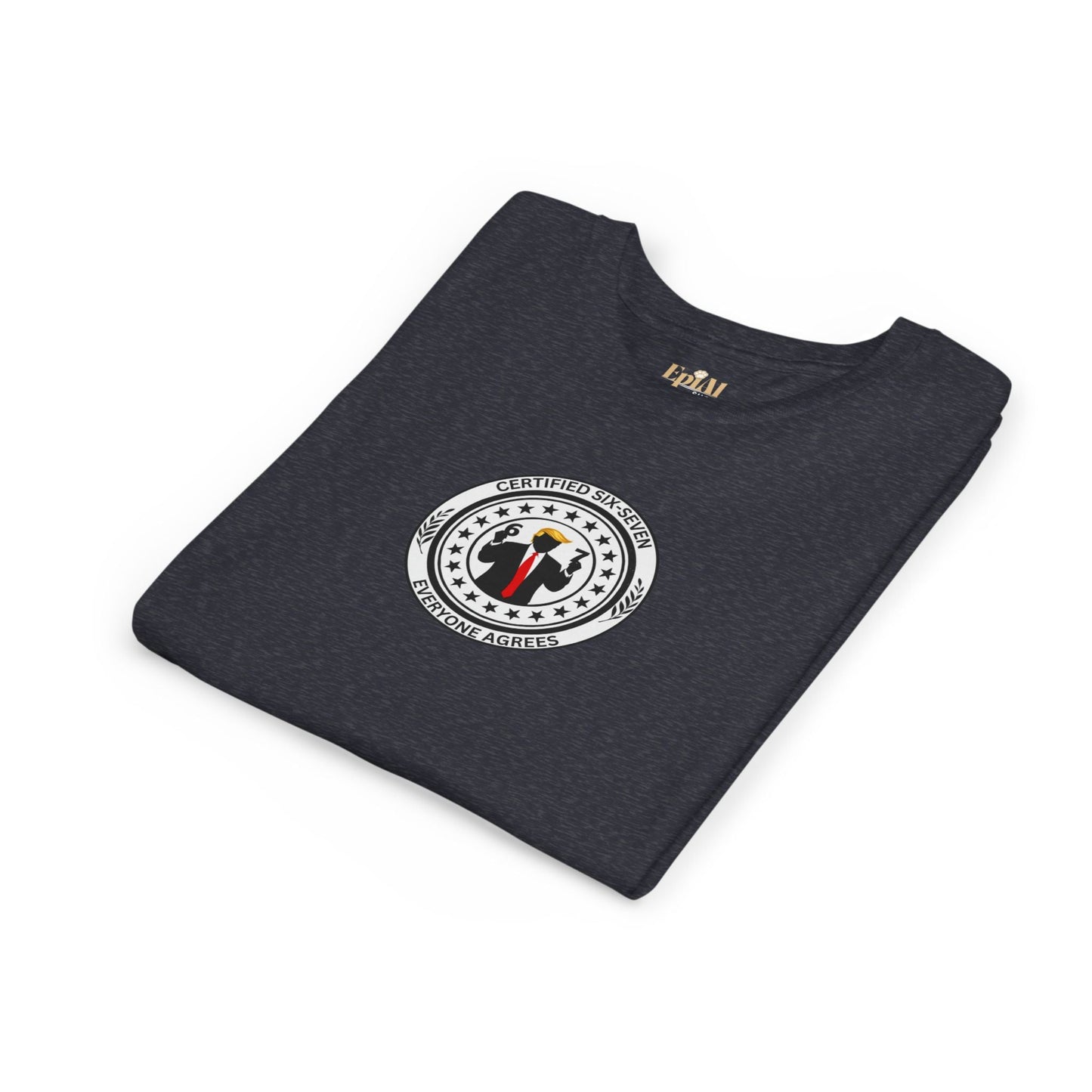 Camiseta Infantil Certificada Six-Seven