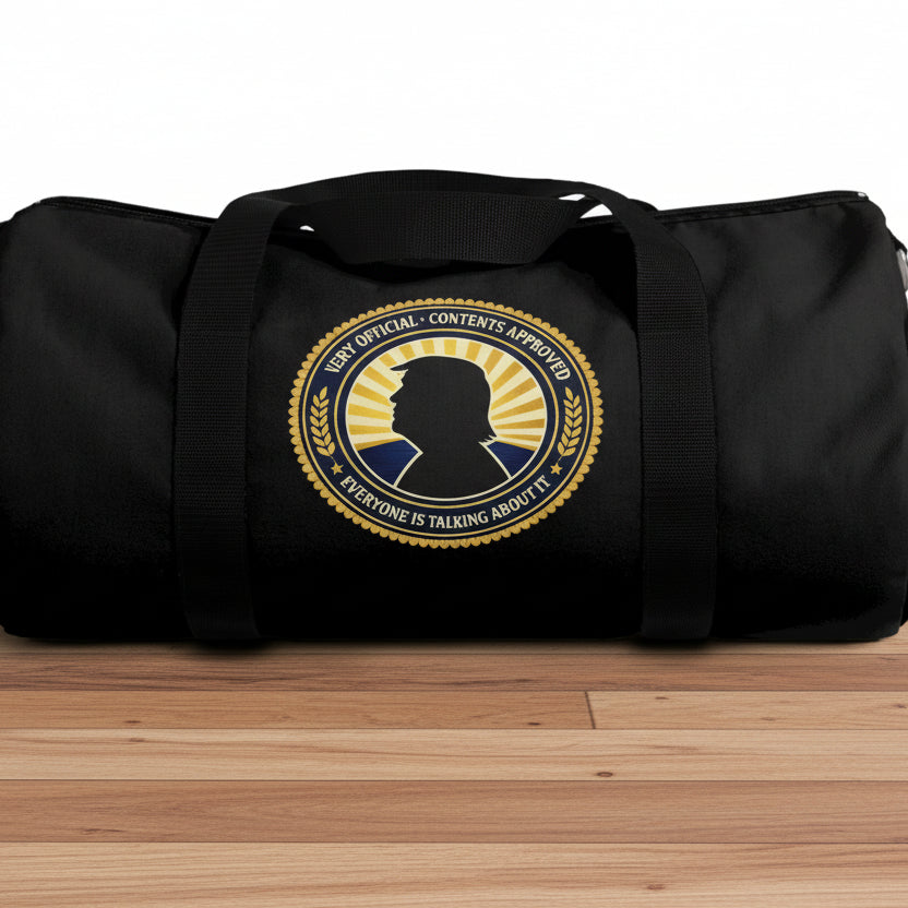 Very Official Contents Approved Duffel Bag