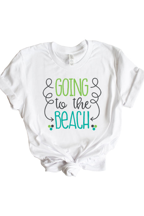 Premium Unisex Baseball Batting Tee - Going to the Beach 1828