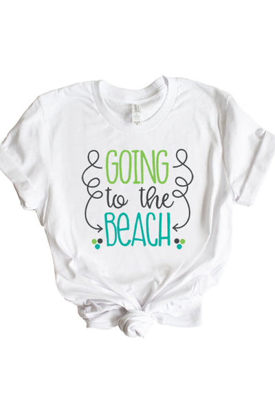 Premium Unisex Baseball Batting Tee - Going to the Beach 1828