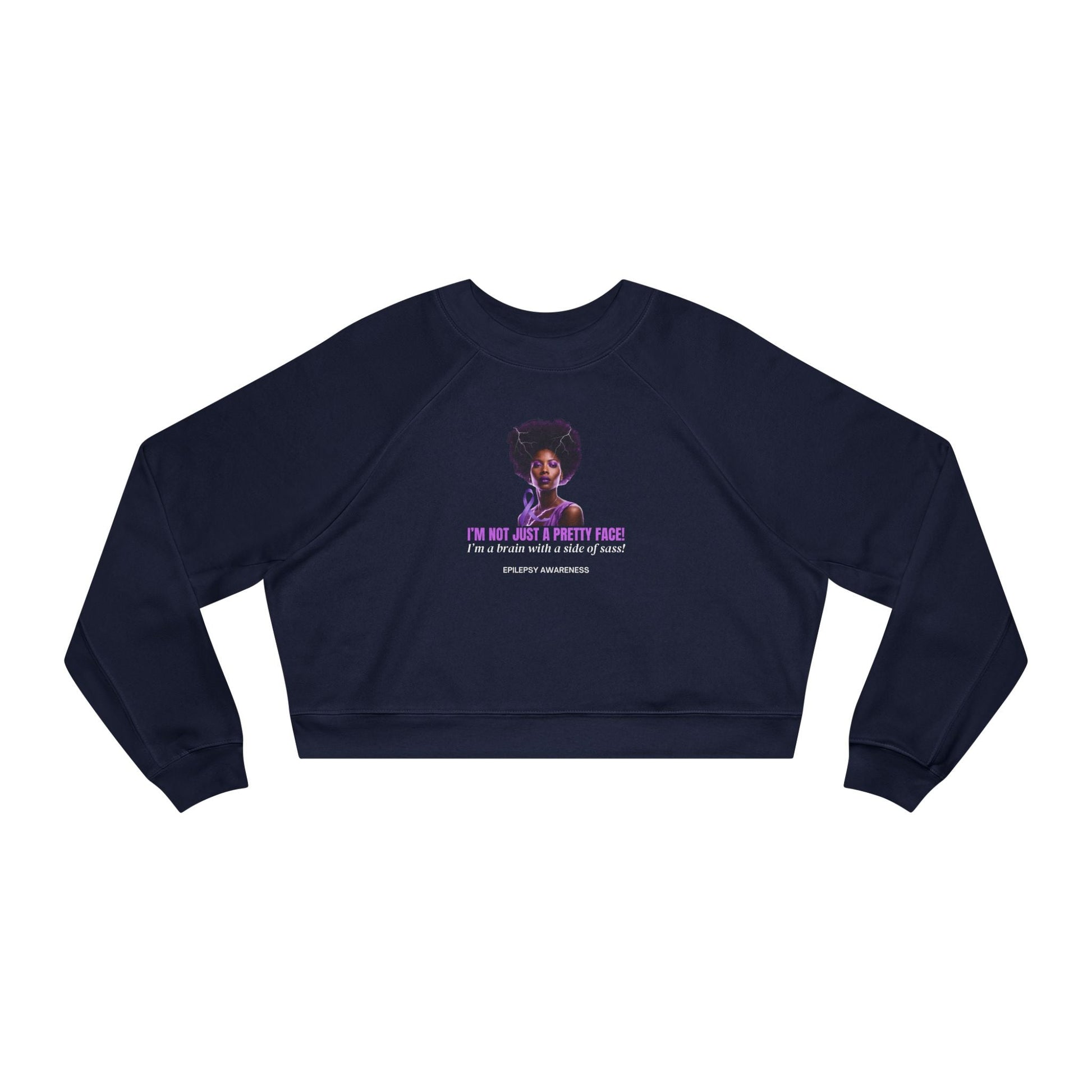 Chic & Cozy Women's Cropped Fleece Sweatshirt - Korvel